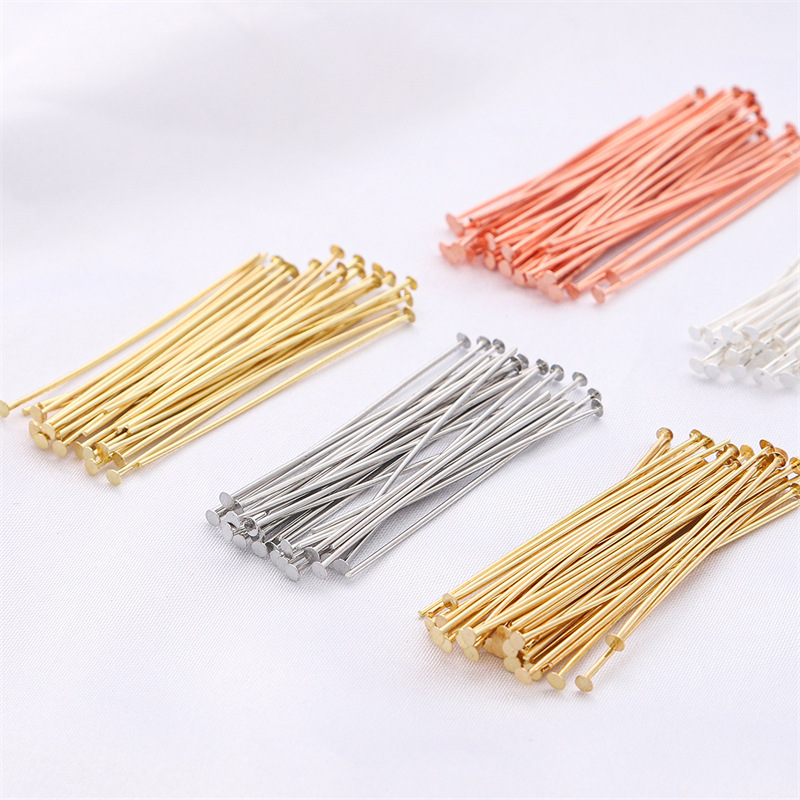 Jewelry Making Jig - Perni a testa piatta in argento