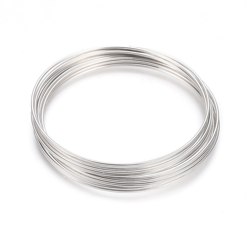 Memory Wire Bracelet - circa 10 cerchi/set di braccialetti in