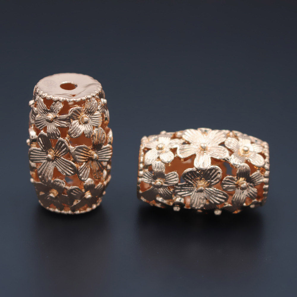 Jewelry Making Dubai - 10 pz. Perline Distanziatrici con Foro