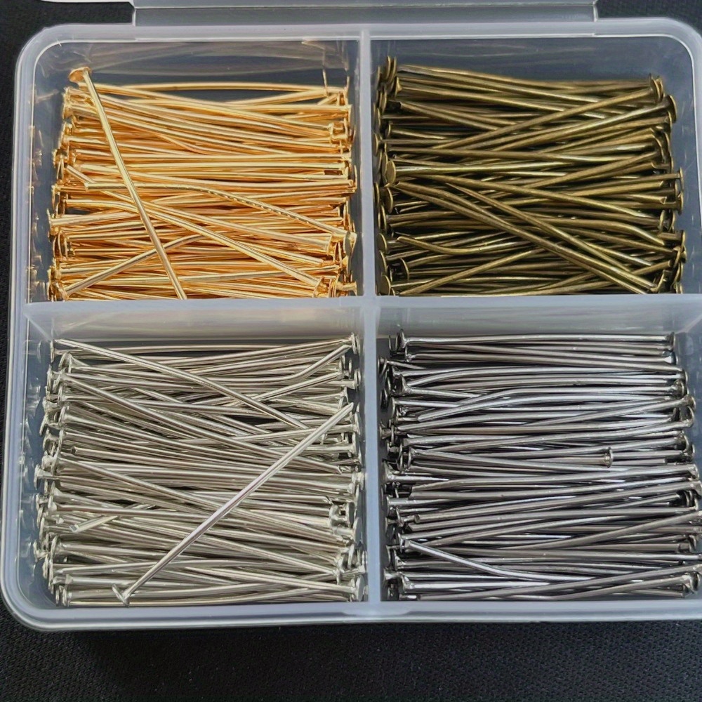 Jewelry Making Jig - 400 Pezzi di Perni a Testa