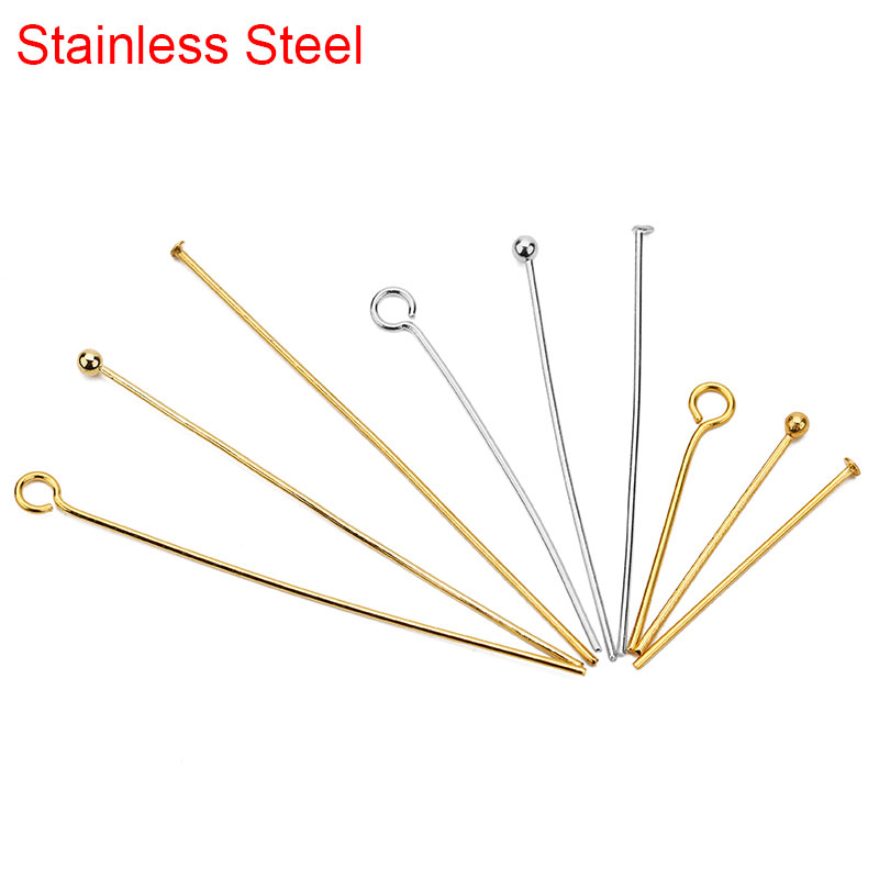 Jewelry Making Jig - 100 pz In Acciaio Inox Occhio