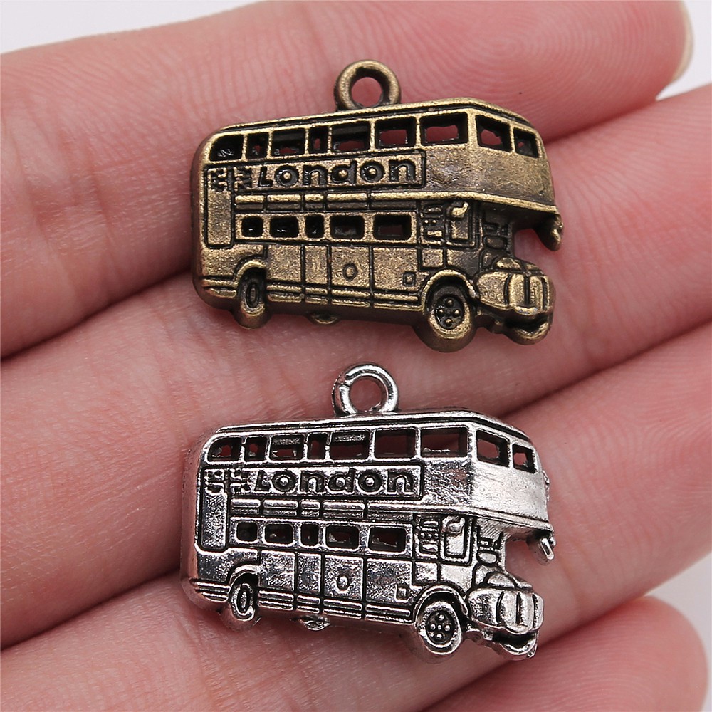 Jewelry Making London - WYSIWYG 10 pezzi 25x20mm 2 colori,