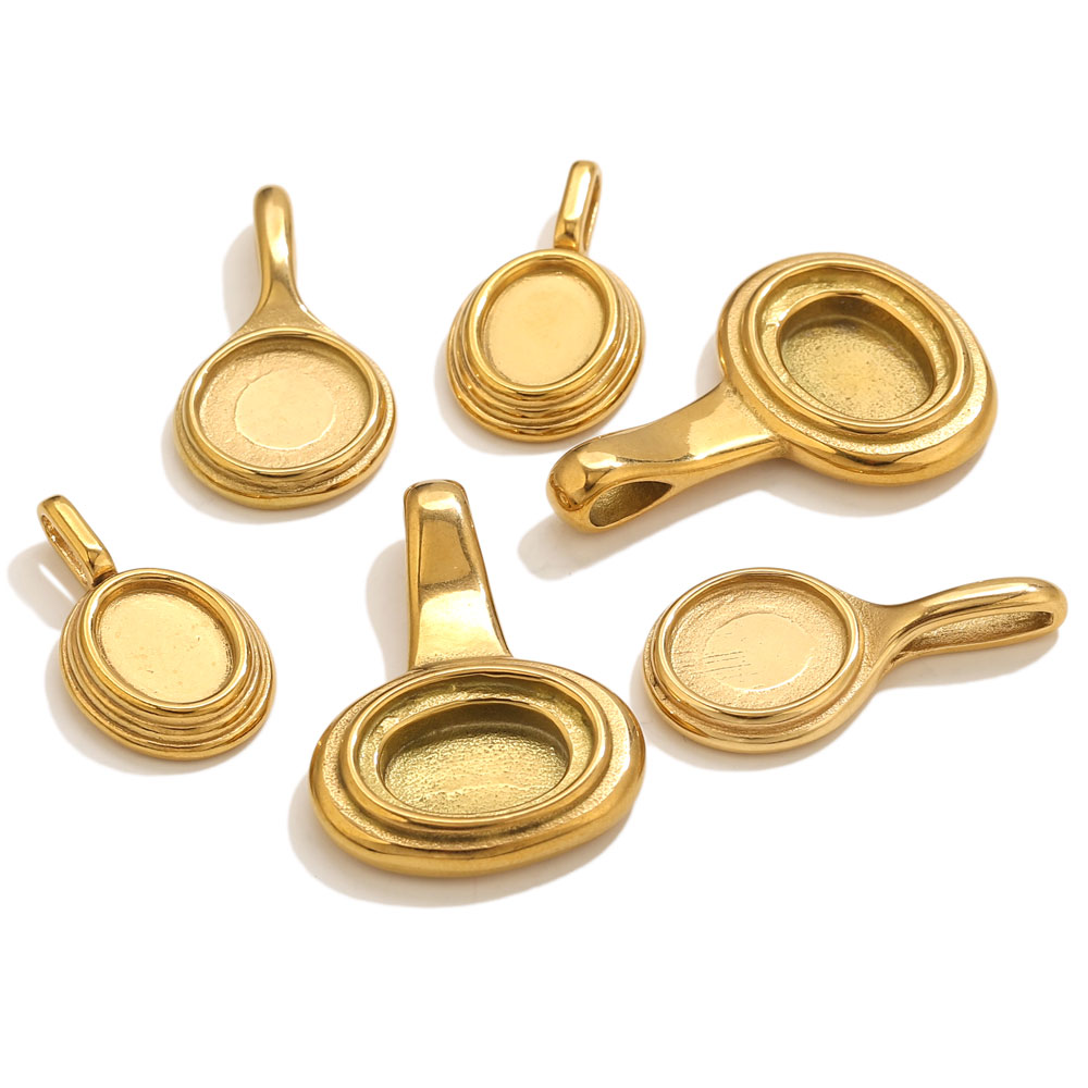 5 pezzi di vassoi ovali rotond - Pendant Blank Bezel recensione e prezzo