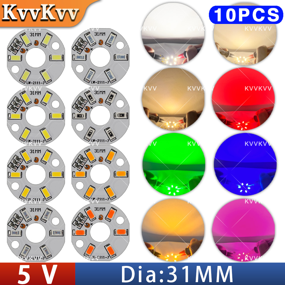 10PCS LED 5V 3W Colore Lampada - Jewelry Making Board recensione e prezzo