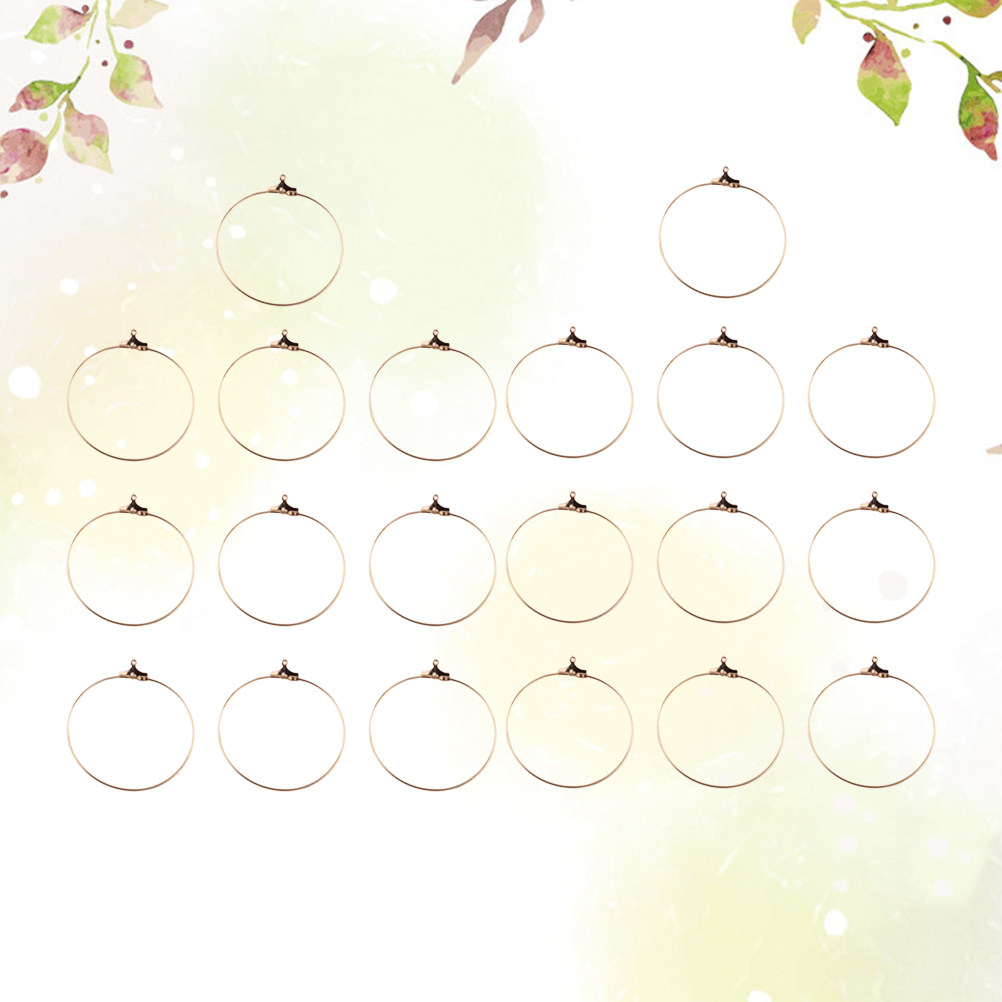 20 Pezzi di Cerchi per Orecchi - Jewelry Making Store recensione e prezzo