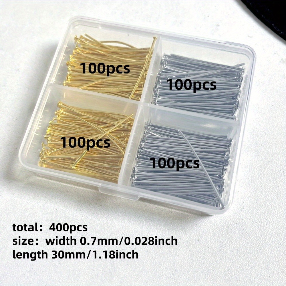 400 Pezzi di Perni a Testa Pia - Jewelry Making Jig recensione e prezzo