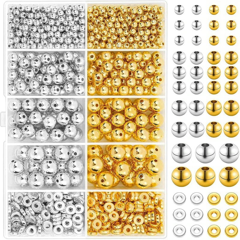1000 pz Kit Perline Distanziat - Jewelry Making Tutorial recensione e prezzo