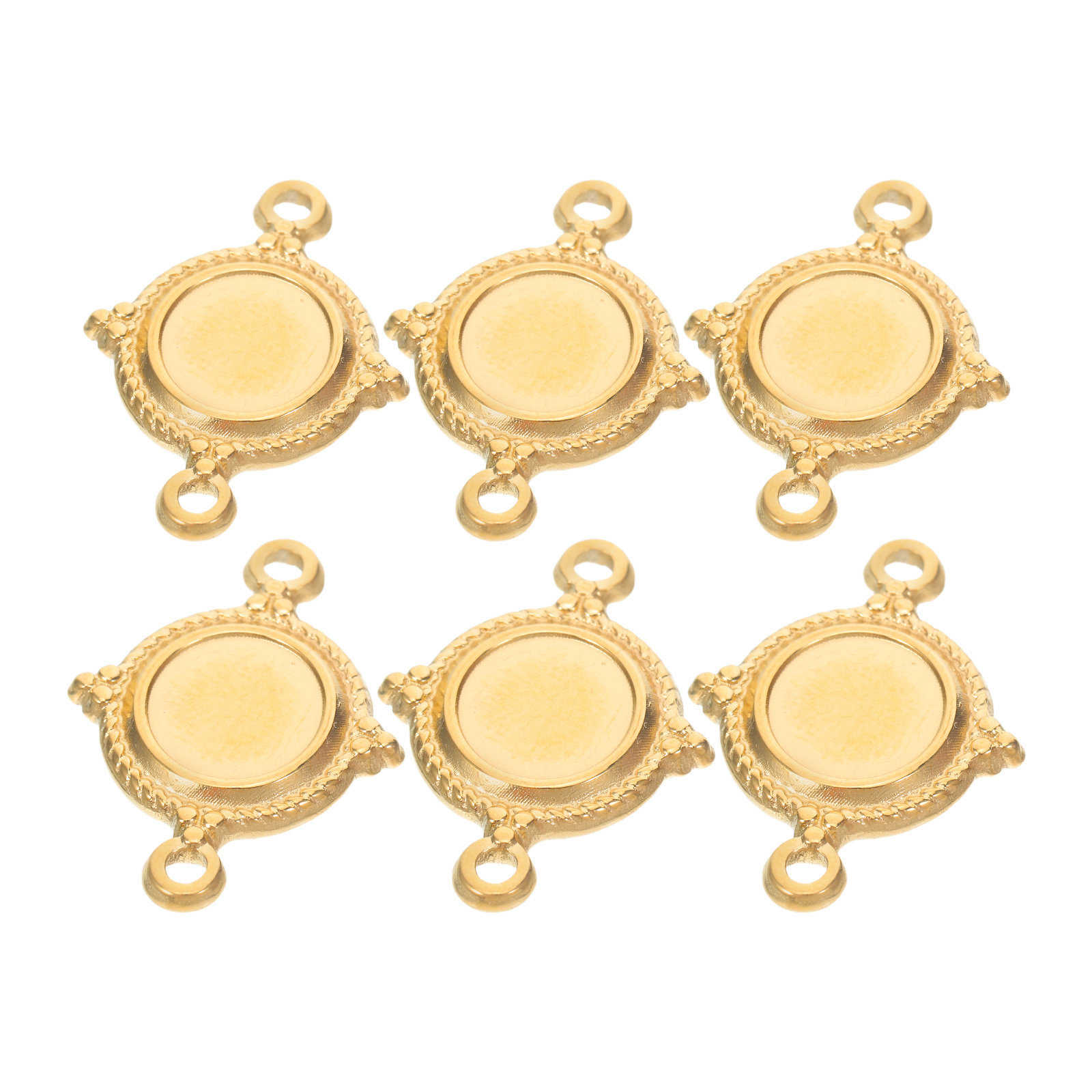 Set di 6 vassoi per ciondoli c - Pendant Blank Bezel recensione e prezzo