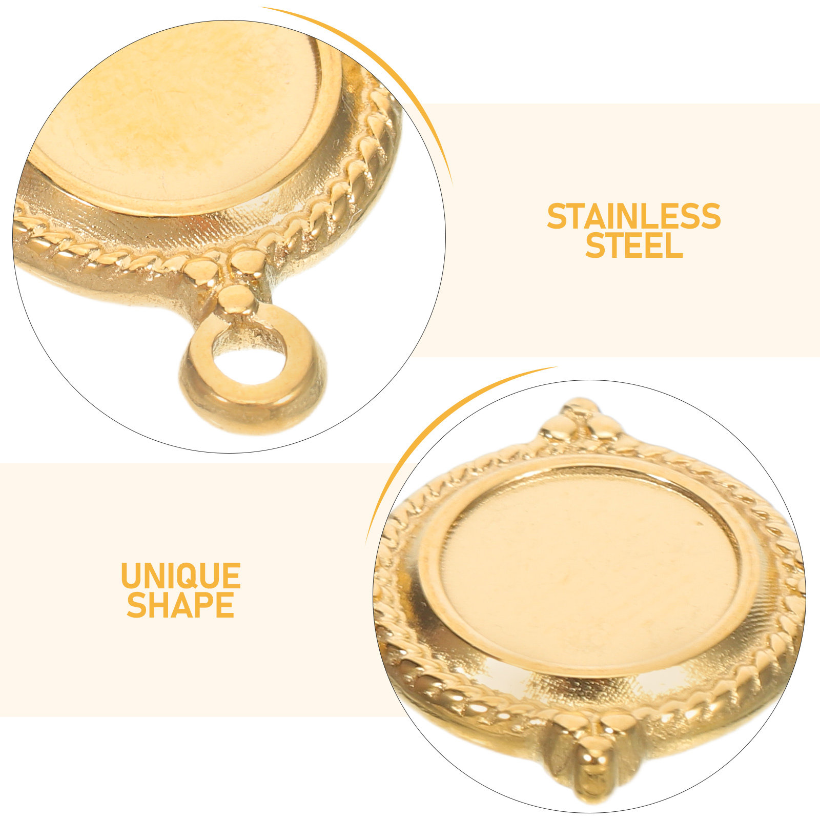 Set di 6 vassoi per ciondoli c - Pendant Blank Bezel recensione e prezzo