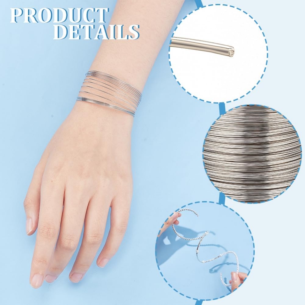300 Loop Jewelry Wire Memory B - Memory Wire Bracelet recensione e prezzo
