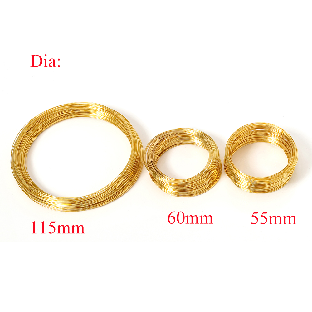 100 Loops Memoria Oro Che Bord - Memory Wire Bracelet recensione e prezzo