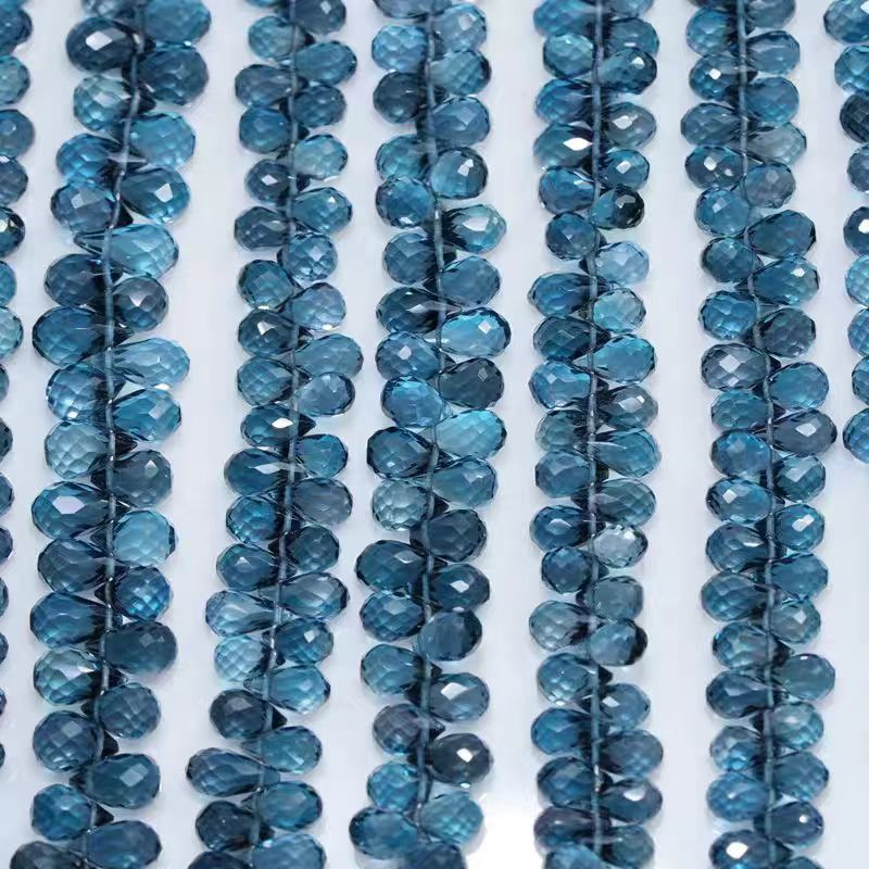 6A Londra topazio blu goccia s - Jewelry Making London recensione e prezzo